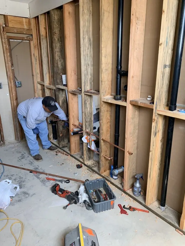 Commercial rough-in plumbing for Water Heater Replacement in Gopher Ridge